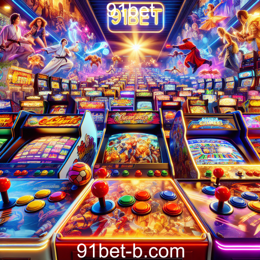 Descubra a Diversão dos Jogos de Arcade na 91bet